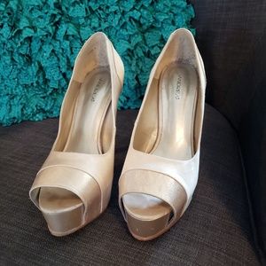 Andrea gold high heels
